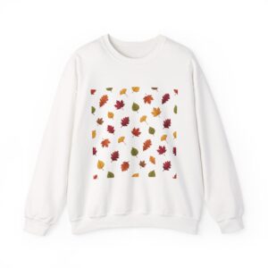 autumn birth flower sweatshirt | botanical line art, personalized